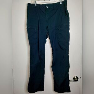 5.11 Tactical (Size 16) Navy Blue Slip & Zip Pockets Durable Outdoor Cargo Pants